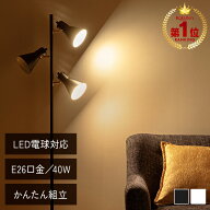スタンドライト おしゃれ モダン 北欧 LED 3灯 フロアライト スタンド スリム 間接照明 フロアランプ シ…