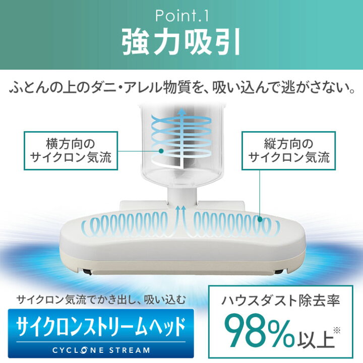 楽天市場】ふとんクリーナー 布団クリーナー アイリスオーヤマ 強力 