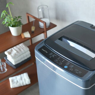 洗濯機全自動5.0kgせんたく機風乾燥35Lコンパクト白グレーGrand-Line全自動洗濯機