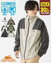 【30%OFF】【ブランド直営】クリーネス アクティブ フード ジャケット（メンズ ユニセックス アウター マウンテンパーカー マンパ 撥水 はっ水 防汚 羽織り 無地 前開き アウトドア カジュアル 春アウター 秋）KRIFF MAYERクリフメイヤー【2025SS】