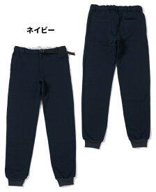 【20％OFF】 【ブランド直営】《WEB限定》ニット フリース クライミング パンツ （メンズ ボトムス 裏起毛 ロングパンツ テーパードパンツ ジョガーパンツ 防寒 暖かい ウエストゴム ベルト付き 裾リブ キャンプ 秋 冬） KRIFF MAYER クリフメイヤー