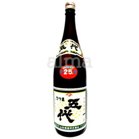 さつま五代 25度 1800ml(1.8L)瓶 芋焼酎