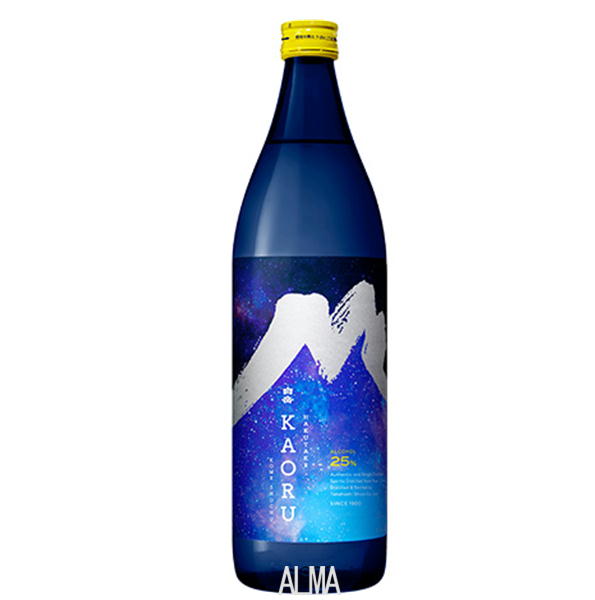 使い勝手の良い白岳 KAORU (カオル) 25度 星空ボトル 900ml