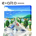 楽天市場 壁掛けアート アートパネル 風景画 画家 Aoi あおい イラスト 絵画 イラスト 絵画 マダガスカル風景画1 青空 丘 雲 家 協会 森 林 川 エアルトアート