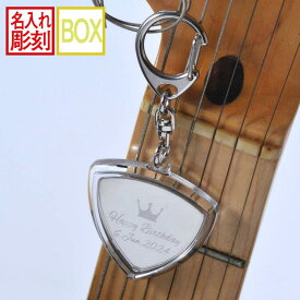 名入れ MXX ピック ステンレスギターピック クローム & ハメパチ キーホルダー ピックケース