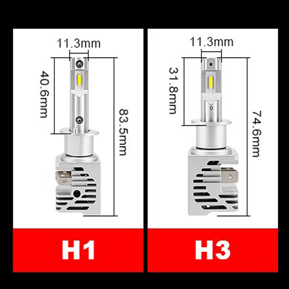楽天市場】最新モデル LEDヘッドライト H4 hi/lo H1 H3 H7 H8 H11 H16