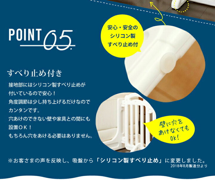 楽天市場】【楽天1位】 ベビーゲート 置くだけ 自立式 ドア付き 