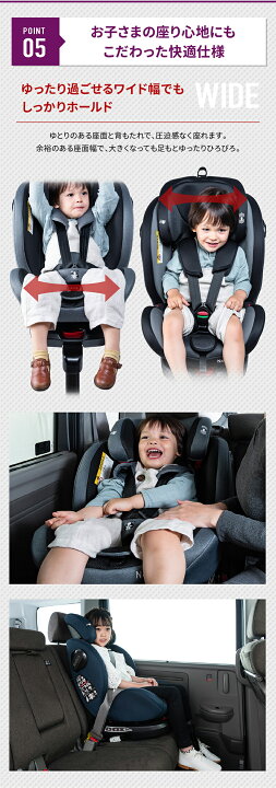 楽天市場】【回転式+ISOFIXでロングユース】チャイルドシート ジュニア 