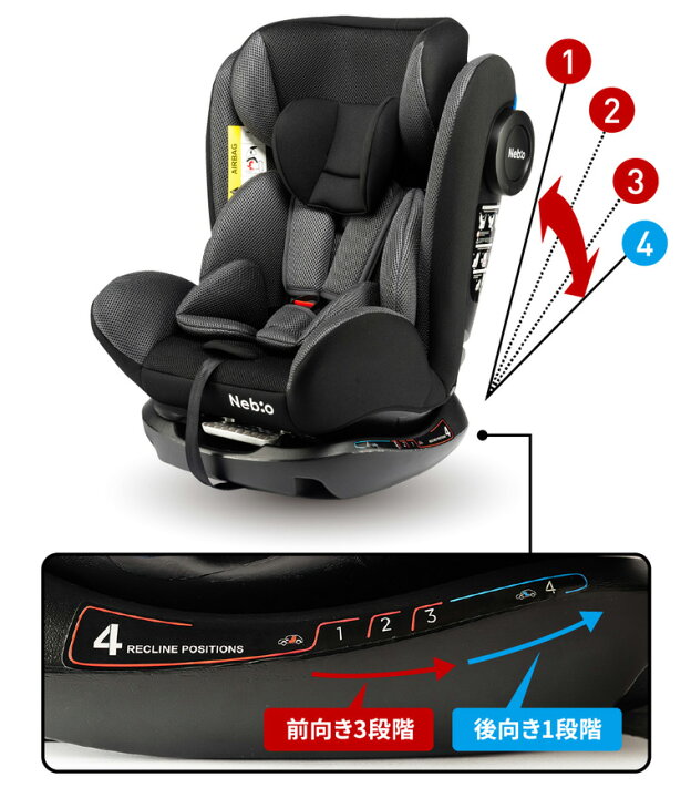 楽天市場】【楽天1位】 【新生児から使える】チャイルドシート 