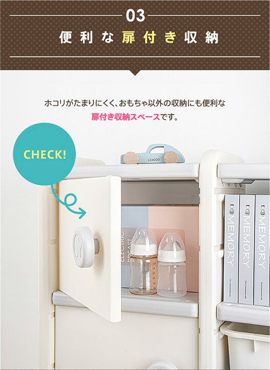 楽天市場】【楽天1位】 【おもちゃ箱に楽しくお片付け！】収納 子供用 