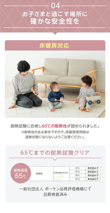 楽天市場】【もっちり低反発 プレイマット】 リバーシブル 130cm×190cm 