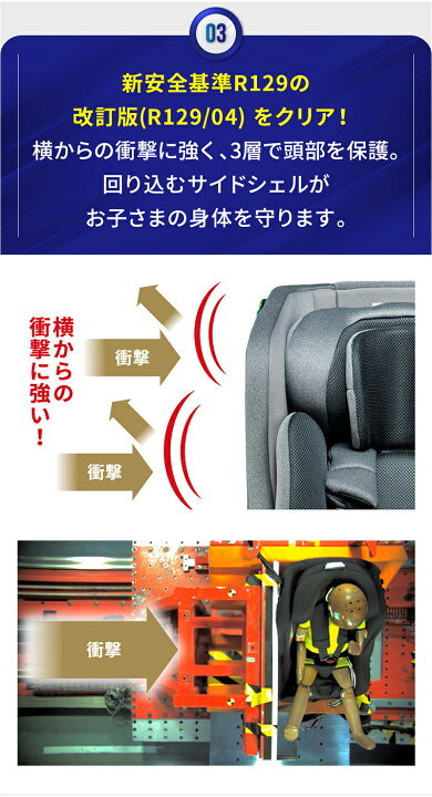 楽天市場】【新生児から使える】チャイルドシート ほぼ全ての車に適合 