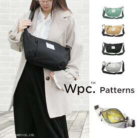 ショルダーバッグ Wpc W by Wpc ショルダー ゴンドラショルダー M 耐水 はっ水 斜め掛け レディース メンズ 男女兼用 軽量 かわいい 女の子 大人 レディース メンズ カジュアル 男女兼用 アウトドア かばん 31024