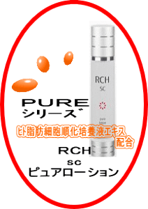 RCH SC ピュアローションヒト脂肪間質細胞順化培養液配合 GF Powder 化粧水 ヒト幹細胞コスメ