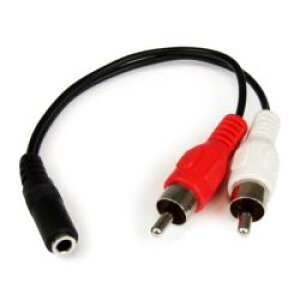 StarTech.com I[fBIP[u/3ɃXeI~j - 2x RCA/15cm/XEIX(MUFMRCA) ڈ݌=[[֑Ώۏi]