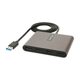 StarTech．com ディスプレイアダプター/USB-A - 4x HDMI/USB 3.0/Winのみ対応(USB32HD4) 目安在庫=○