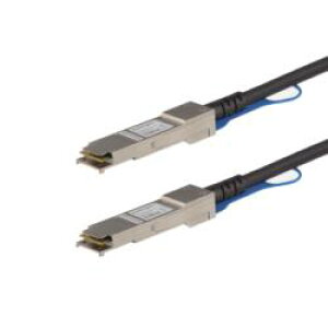 StarTech.com Juniper���i�݊�DAC �P�[�u�� 0.5m(EXQSFP4050CM) �ڈ��݌�=��[���[���֑Ώۏ��i]