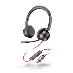 HP(Inc.) Poly Blackwire 8225 USB-C+USB-A ϊA_v^t  Lf mCY(8X223AA) ڈ݌=