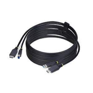 StarTechDcom KVMP[u/3m/HDMI & USB 3.0 Type-A-B/4K60Hz/R{P[u(HU12210-KVM-CABLE) ڈ݌=