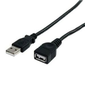 StarTech.com USBP[u/A-A/91cm/USB 2.0/480Mbps/p/IXEX/BK(USBEXTAA3BK) ڈ݌=[[֑Ώۏi]