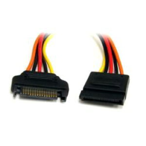 StarTech.com hCuP[u/SATAd/30cm/15 - 15s/IXEIX(SATAPOWEXT12) ڈ݌=[[֑Ώۏi]