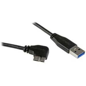 StarTech.com USB�P�[�u��/A - Micro-B/2m/USB 3.0/�EL�^/�I�X�E�I�X/BK(USB3AU2MRS) �ڈ��݌�=��[���[���֑Ώۏ��i]