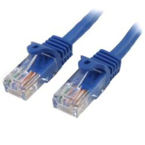 StarTech.com �J�e�S��5e(CAT5e)LAN�P�[�u��/50cm/�u���[/�c���܂�h�~�@�\(45PAT50CMBL) �ڈ��݌�=��
