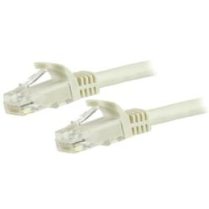 StarTech�Dcom �J�e�S��6(CAT6)LAN�P�[�u��/1.5m/�z���C�g/�c���܂�h�~�@�\(N6PATC150CMWH) �ڈ��݌�=��