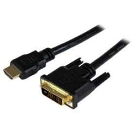 StarTech.com ディスプレイ変換ケーブル/HDMI - DVI-D/1.5m/HDMIオス・DVIメス(HDDVIMM150CM) 目安在庫=○