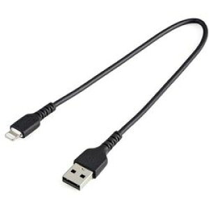 StarTechDcom LightningP[u/USB-A/30cm/ϋvA~h/MFiF/BK(RUSBLTMM30CMB) ڈ݌=[[֑Ώۏi]