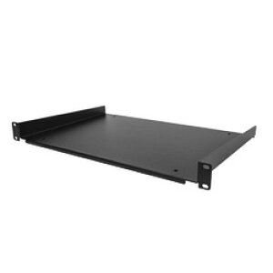 StarTech�Dcom �T�[�o�[���b�N�I��/1U/19�C���`/���s30.5cm/���M�X���b�g��(SHELF-1U-12-FIXED-S) �ڈ��݌�=��