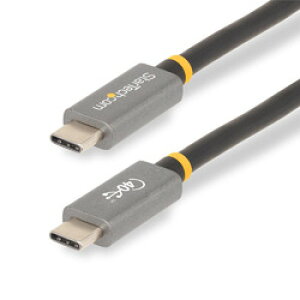 StarTechDcom USB4P[u/C-C/1m/40Gbps/IXEIX/8K60Hz/100W PD/RoHS(CC1M-40G-USB-CABLE) ڈ݌=[[֑Ώۏi]