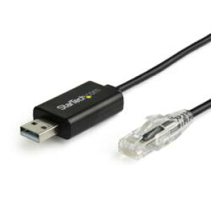StarTech�Dcom Cisco�R���\�[�����[���I�[�o�[�P�[�u��/USB-A - RJ45 (M-M)/1.8m(ICUSBROLLOVR) �ڈ��݌�=��