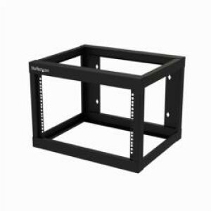 StarTech�Dcom �T�[�o�[���b�N�^�ǖʐݒu�^�^6U�^19�C���`�^2�|�X�g�^���s46cm(RK619WALLO) �ڈ��݌�=��