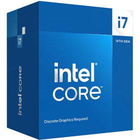 intel Intel 第14世代CPU RPL-S Refresh Core i7-14700F 20/28 2.1GHz Gfxなし(BX8071514700F) 目安在庫=○