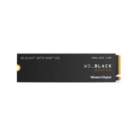 WESTERN　DIGITAL WD BLACK SN770 SSD M.2 PCIe Gen 4 x4 with NVM Express 1TB(WDS100T3X0E) 目安在庫=○