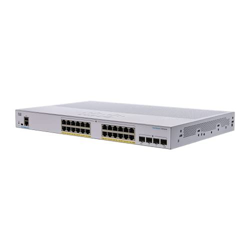 Cisco Systems(Cisco Business) CBS250 Smart 24-port GE PoE 4x10G SFP+(CBS250-24P-4X-JP) 目安在庫=△：いぃべあー 店
