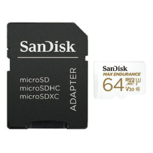 SanDisk MAX EnduranceϋvJ[h 64GB(SDSQQVR-064G-JN3ID) ڈ݌=