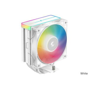 Deepcool AG400 WH ARGB V2 CPUN[[ 220W TDP 120mm ARGB PWMt@(R-AG400-WHAMMN-GJD) ڈ݌=