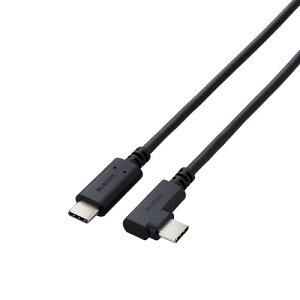 GR ELECOM USB Type-C(TM)P[u 炩L^Cv(U2C-CCLY20NBK) [J[݌ɕi
