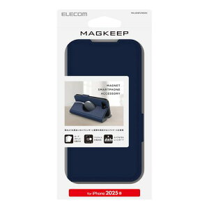 GR ELECOM iPhone 16e P[X U[ 蒠^ ͋zCX[dΉ lCr[(PM-A25SPLFMGNV) [J[݌ɕi