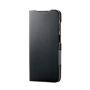�G���R�� ELECOM Galaxy A25 5G �P�[�X ���U�[ �蒠�^ �}�O�l�b�g �Ռ��z�� ���y�� �u���b�N(PM-G253PLFUBK) ���[�J�[�݌ɕi