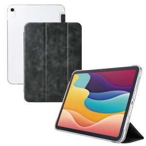 �G���R�� ELECOM iPad �P�[�X 11�C���` ( A16 ) �t���b�v 2�A���O�� ���^ �u���b�N(TB-A25RWVBK) ���[�J�[�݌ɕi