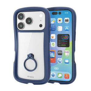 GR ELECOM iPhone 17 Pro P[X nCubh Ռz Ot Grippy F(PM-A25CGRPFRNV) [J[݌ɕi