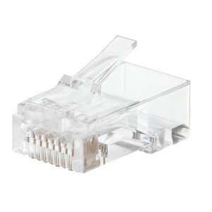 �G���R�� ELECOM ����pLAN�P�[�u�� RJ45�R�l�N�^ CAT6 CAT6A �P���E�������Ή� 100����(LD-6RJ45T100) �ڈ��݌�=��