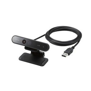 GR ELECOM WEBJ PCJ 掿 200f }CN Windows Hello F Ή ubN(UCAM-CF20FBBK) [J[݌ɕi