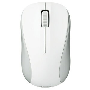 �G���R�� ELECOM ���y�ʐ݌v ���C�����X�}�E�X Bluetooth3�{�^�� �É� IR LED������ S�T�C�Y �z���C�g(M-BY10BRSKWH) ���[�J�[�݌ɕi