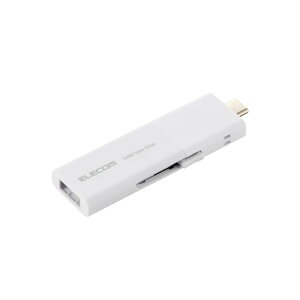 GR ELECOM OtSSD/USB3.2(Gen1)Ή/XCh/Type-C&Type-AΉ/}jAQR(ESD-EWB1000GWHR) [J[݌ɕi