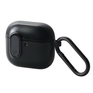GR ELECOM AirPods 4 P[X p ϏՌ Ռz t^JbN@\ ubN(AVA-AP06TSLBK) [J[݌ɕi