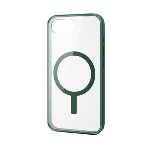 GR ELECOM iPhone 16e P[X nCubh JYی݌v fB[vO[(PM-A25SMAG03GN) [J[݌ɕi